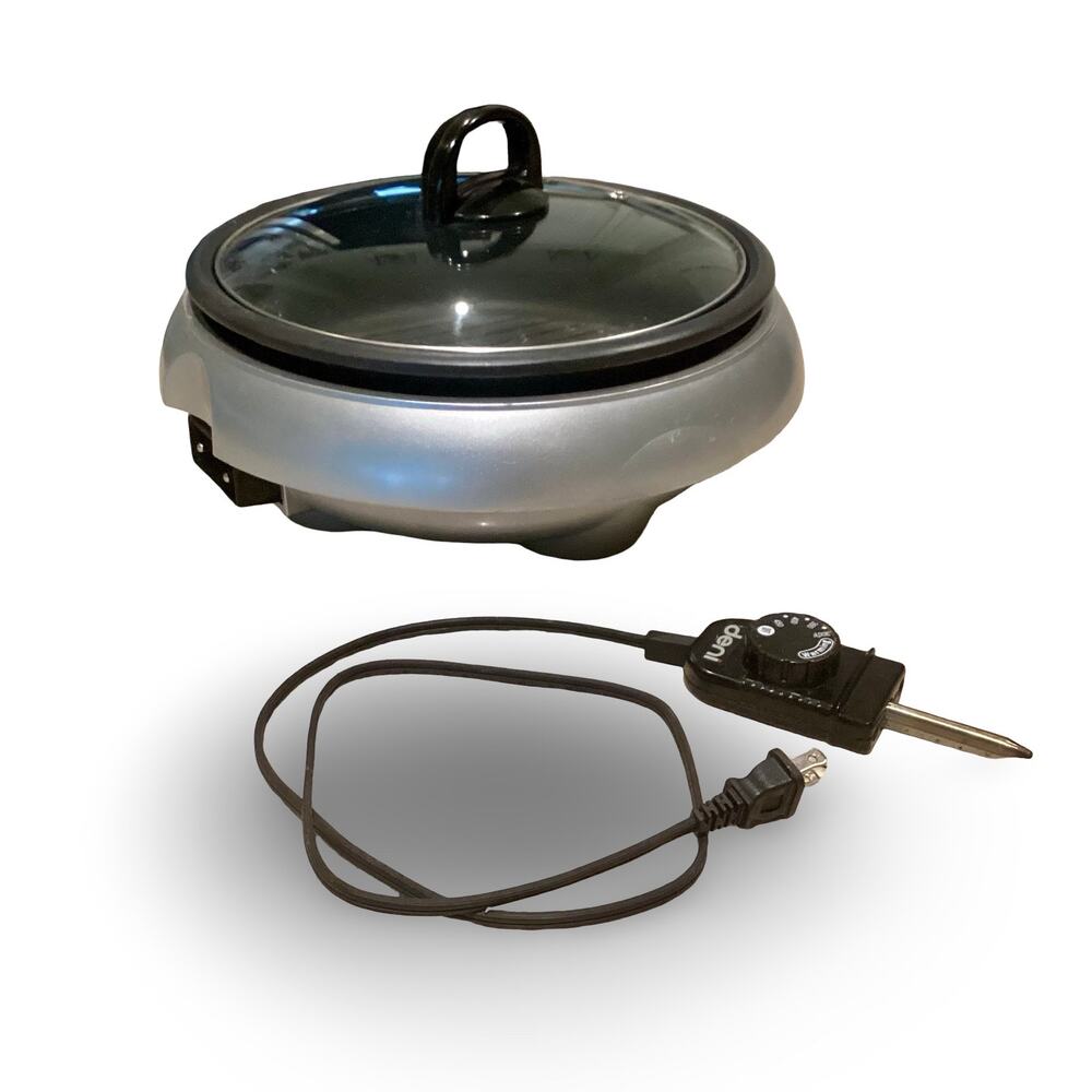 Deni Electric Deep Skillet and Nonstick Grill